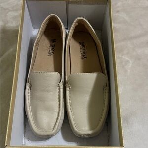 Michael Kors Cream Loafers